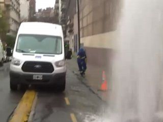 almagro: un cano maestro de agua permanecio roto casi 20 horas almagro: un cano maestro de agua permanecio roto casi 20 horas