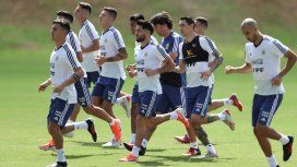 Copa América: la Selección argentina saldría con el mismo equipo para enfrentar a Paraguay Copa América: la Selección argentina saldría con el mismo equipo para enfrentar a Paraguay