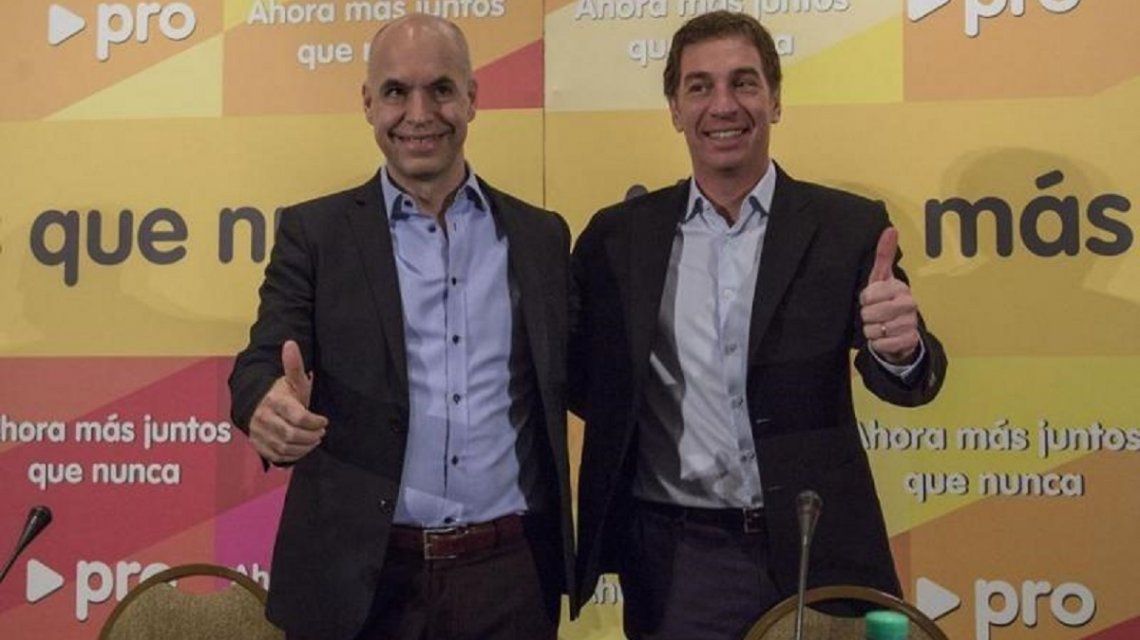 Horacio RodrÃguez Larreta y Diego Santilli irán por la reelección en la Ciudad