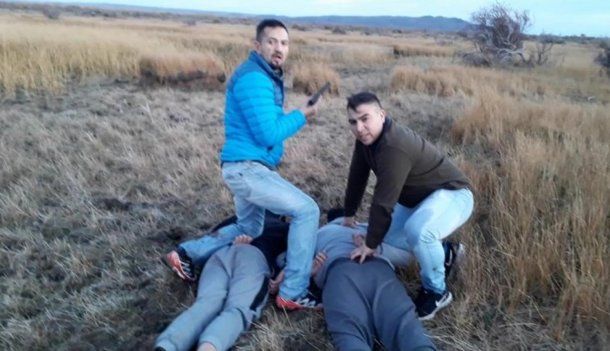 Los prófugos fueron recapturados cuando corrían a campo traviesa rumbo al Bosque Petrificado