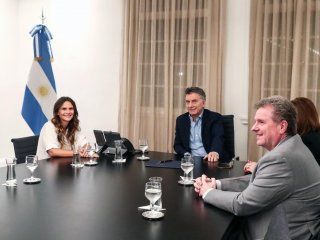 Amalia Granata y Mauricio Macri Amalia Granata y Mauricio Macri