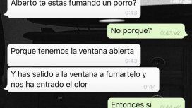¿Estás fumando porro?: la conversación de WhatsApp que se hizo viral ¿Estás fumando porro?: la conversación de WhatsApp que se hizo viral