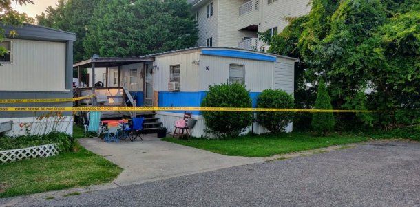 La casa donde Noah vive junto a sus padres, que reportaron su desaparición.