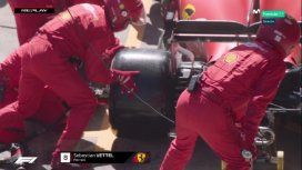 ¡Increíble!: Sebastian Vettel llegó a los boxes y los mecánicos de Ferrari no estaban preparados ¡Increíble!: Sebastian Vettel llegó a los boxes y los mecánicos de Ferrari no estaban preparados