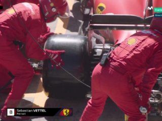¡increible!: sebastian vettel llego a los boxes y los mecanicos de ferrari no estaban preparados ¡increible!: sebastian vettel llego a los boxes y los mecanicos de ferrari no estaban preparados