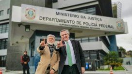 Alberto Fernández visita a Lula en la cárcel: Es víctima de una prisión arbitraria Alberto Fernández visita a Lula en la cárcel: Es víctima de una prisión arbitraria