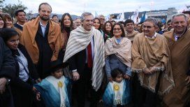 Alberto Fernández en la Fiesta Nacional del Poncho Alberto Fernández en la Fiesta Nacional del Poncho