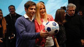 Axel Kicillof y Verónica Magario Axel Kicillof y Verónica Magario