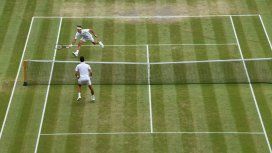 Djokovic y Federer se miden en la final. Foto: @Wimbledon Djokovic y Federer se miden en la final. Foto: @Wimbledon