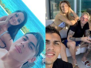 tragos y pipa: las relajadas vacaciones de oriana sabatini y paulo dybala con paredes y de paul tragos y pipa: las relajadas vacaciones de oriana sabatini y paulo dybala con paredes y de paul