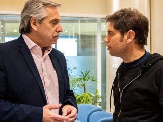 Alberto Fernández y Axel Kicillof Alberto Fernández y Axel Kicillof