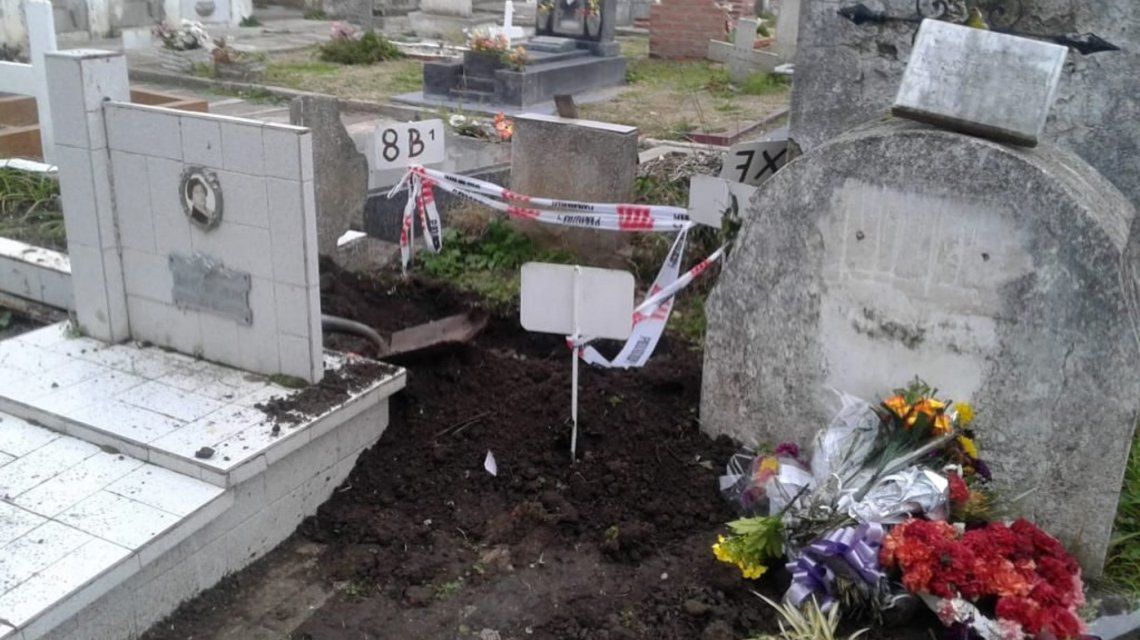 Robaron el cadáver de un bebé del cementerio de Miramar: es el tercero que sustraen en la zona