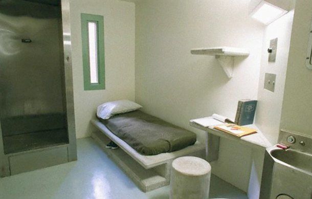 La celda donde El Chapo Guzmán cumplirá su sentencia en Colorado. 