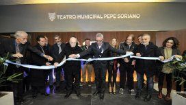 Julio Zamora inauguró el Teatro Municipal Pepe Soriano en Benavídez Julio Zamora inauguró el Teatro Municipal Pepe Soriano en Benavídez