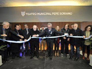 julio zamora inauguro el teatro municipal pepe soriano en benavidez julio zamora inauguro el teatro municipal pepe soriano en benavidez