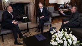 Adolfo Rodríguez Saá, Mauricio Macri y Miguel Ángel Pichetto Adolfo Rodríguez Saá, Mauricio Macri y Miguel Ángel Pichetto