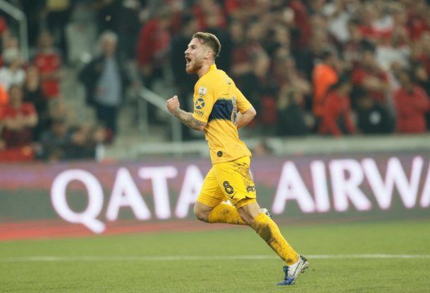 Alexis Mac Allister celebra su golazo