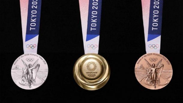 Las medalla de los Juegos Olímpicos Tokio 2020 están preparadas aunque la competencia podría ser postergada por el avance de la pandemia de coronavirus
