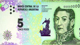 Efecto inflación: El billete de 5 pesos dejará de circular a partir de febrero de 2020 Efecto inflación: El billete de 5 pesos dejará de circular a partir de febrero de 2020