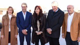 Anabel Fernández Sagasti, Sergio Uñac, Cristina Kirchner, José Luis Gioja, y Marcelo Lima Anabel Fernández Sagasti, Sergio Uñac, Cristina Kirchner, José Luis Gioja, y Marcelo Lima