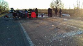 Un choque frontal dejó dos muertos y cinco heridos en la ruta 40 Un choque frontal dejó dos muertos y cinco heridos en la ruta 40