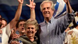 María Auxiliadora Delgado y Tabaré Vázquez María Auxiliadora Delgado y Tabaré Vázquez
