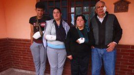 La familia atacada por el dogo en Córdoba La familia atacada por el dogo en Córdoba