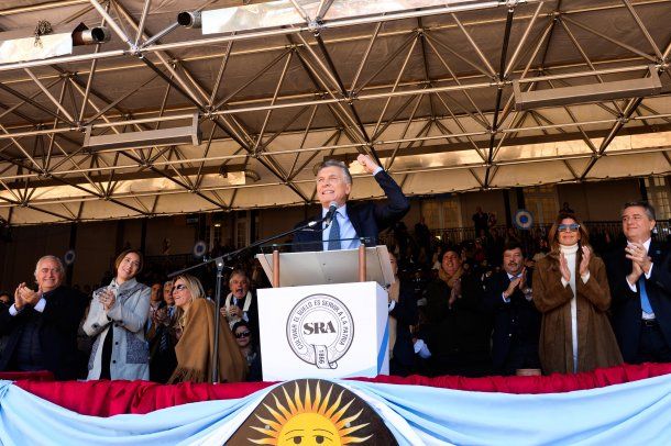 Mauricio Macri inauguró de la 133 Exposición Rural en Palermo.