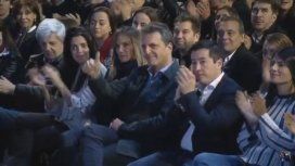 La ovación a Massa cuando Cristina lo mencionó durante un acto en Malvinas Argentinas La ovación a Massa cuando Cristina lo mencionó durante un acto en Malvinas Argentinas