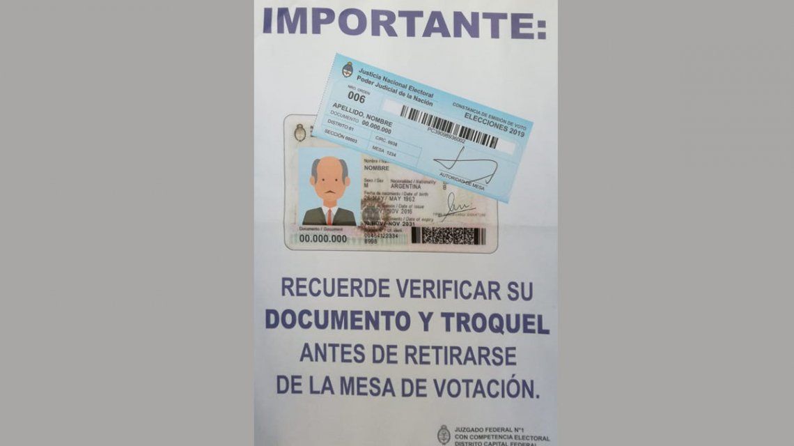 Elecciones PASO 2019: ¿qué hacer si perdiste el troquel de la votación?