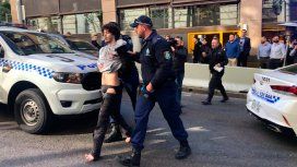 Pánico en Sidney: un hombre asesinó a una mujer a puñaladas en pleno centro Pánico en Sidney: un hombre asesinó a una mujer a puñaladas en pleno centro