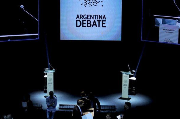 Debate presidencial 2015. Foto archivo.