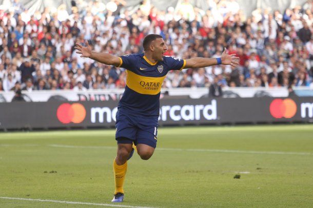 Wanchope Ábila marcó el 1 a 0 ante Liga de Quito