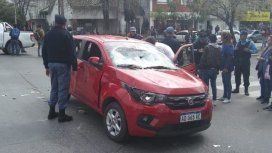 Atropelló a varias personas en un piquete en Chaco: intentó escapar Atropelló a varias personas en un piquete en Chaco: intentó escapar