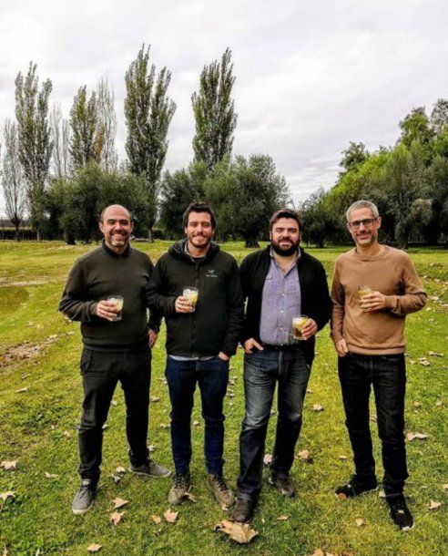 The partners behind the vermouth and the bar La Fuerza