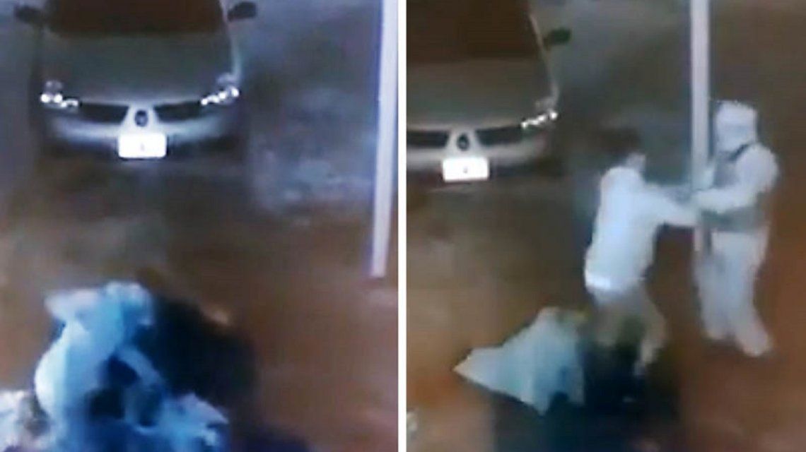 Santa Fe: brutal golpiza de un joven a su ex pareja a la salida de un boliche