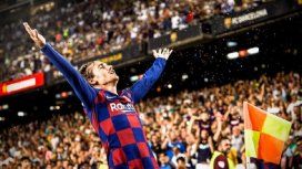 Antoine Griezmann brilló en su debut en La Liga con el Barcelona Antoine Griezmann brilló en su debut en La Liga con el Barcelona