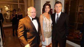 Crivelli, junto a Macri y Juliana Awada en un evento Crivelli, junto a Macri y Juliana Awada en un evento