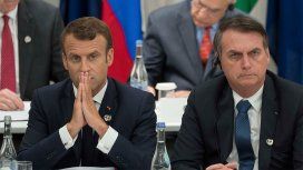 Macron le respondió a Bolsonaro: Espero que Brasil tenga un presidente que esté a la altura del cargo Macron le respondió a Bolsonaro: Espero que Brasil tenga un presidente que esté a la altura del cargo