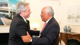 Alberto Fernandéz se reunió con el primer ministro de Portugal, Antonio Costa Alberto Fernandéz se reunió con el primer ministro de Portugal, Antonio Costa