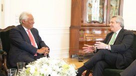 Antonio Costa y Alberto Fernández Antonio Costa y Alberto Fernández