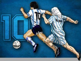 Diego Armando Maradona y Hebe de Bonafini Diego Armando Maradona y Hebe de Bonafini