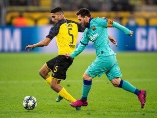 champions league: con el regreso de messi, barcelona empato con dortmund en alemania champions league: con el regreso de messi, barcelona empato con dortmund en alemania