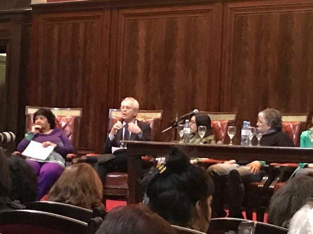 Luis Zamora, candidato a diputado por Autodeterminación y Libertad