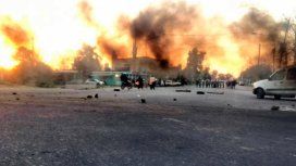 Ensenada: violentos incidentes entre integrantes de la Uocra y la policía Ensenada: violentos incidentes entre integrantes de la Uocra y la policía