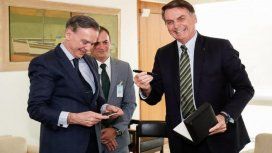 Pichetto llevó la campaña a Brasil y calificó a Bolsonaro como líder de América Pichetto llevó la campaña a Brasil y calificó a Bolsonaro como líder de América