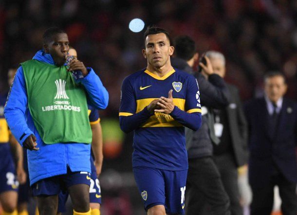 El polémico gesto de Tevez