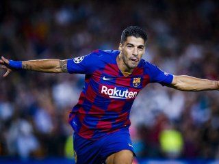 con dos golazos de suarez, barcelona le gano al inter en el camp nou con dos golazos de suarez, barcelona le gano al inter en el camp nou