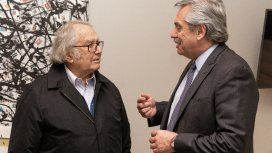 Alberto Fernández definió a Pérez Esquivel como un ejemplo mundial de conducta Alberto Fernández definió a Pérez Esquivel como un ejemplo mundial de conducta