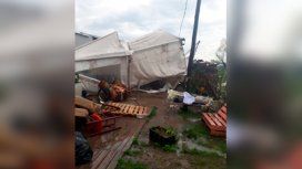 La tormenta destruyó su taller comunitario y necesitan ayuda para terminar los pedidos La tormenta destruyó su taller comunitario y necesitan ayuda para terminar los pedidos